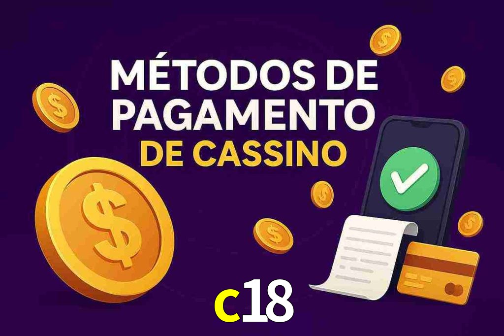 Métodos de Pagamento no c18
